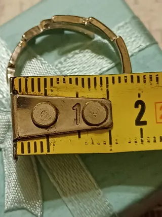 Anello regolabile a forma di fulmine