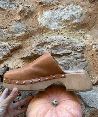 Zuecos Ulanka Piel Talla 39