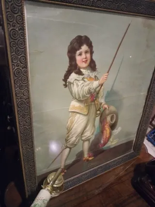 Cartel Publicitario Antiguo Francés