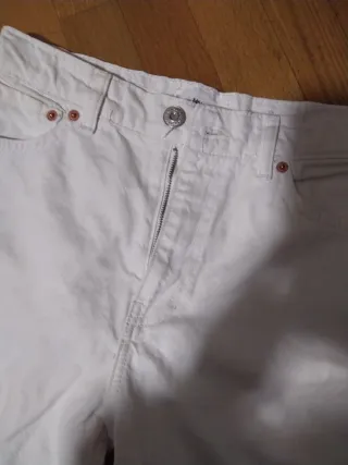Pantalones blancos talla 38