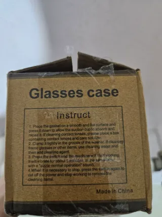 Custodia Occhiali Elettrica Ricaricabile