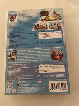 L'Era Glaciale 1 & 2 DVD Doppio Disco