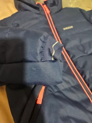 Giacchetta e pantaloni da sci per bambina