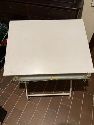 Tavolo da disegno pieghevole per bambini 80x60cm