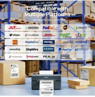 Impresora de etiquetas Polono PL80E