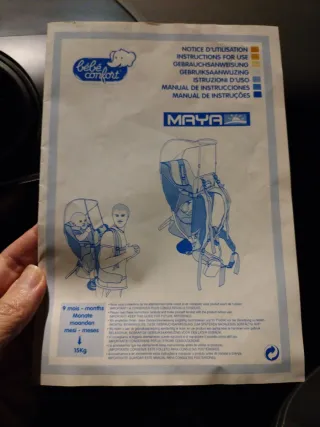 Mochila Portabebés Trekking Roja, sin toldo solar