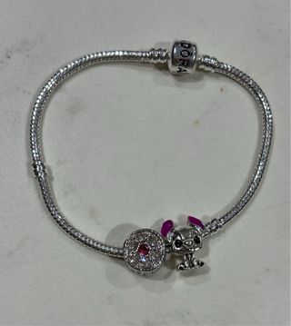 Pulsera estilo Pandora con charms