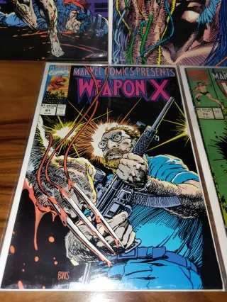 Weapon X #73 #74 #80 #81 #82 Marvel comics USA