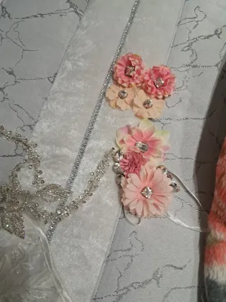 Corset boda gitana con complementos