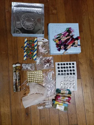 Caja mercería vintage