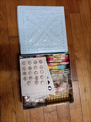 Caja mercería vintage