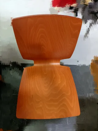 Mesa cocina extensible madera y cristal + 2 sillas