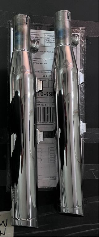 Colas COBRA Harley Davidson Cromadas.