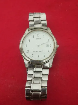 Reloj Casio Plata Cuarzo