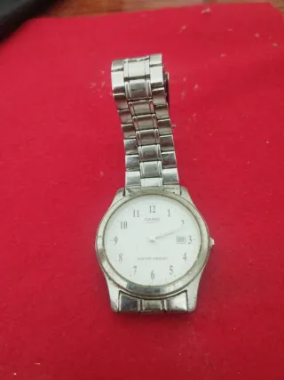 Reloj Casio Plata Cuarzo