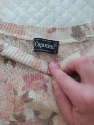 Maglia Capucine fantasia floreale taglia L