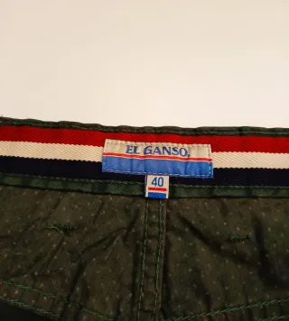 Pantalón El Ganso Verde Talla 40