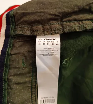 Pantalón El Ganso Verde Talla 40