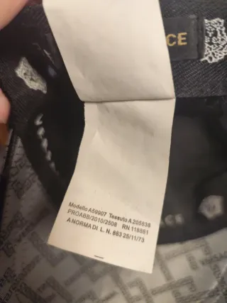 Gorra Versace Beige/Gris