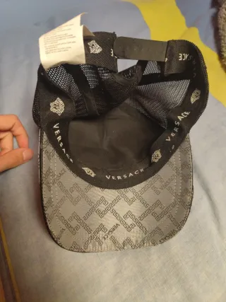 Gorra Versace Beige/Gris