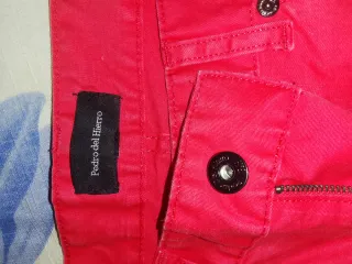 Pantalón chino Pedro del Hierro rojo