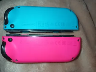 Mandos Nintendo Switch Azul y Rosa