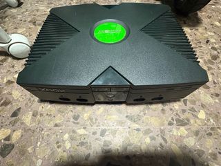 Xbox Clásica Negra y Verde
