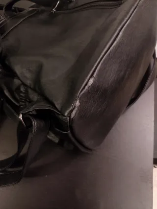 Bolso Negro Riñonera y Monedero