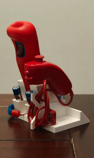 Soporte PS2 Fat y soporte para un mando wii