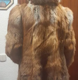 Chaquetón tipo visón marrón