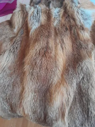 Chaquetón tipo visón marrón