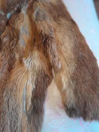 Chaquetón tipo visón marrón