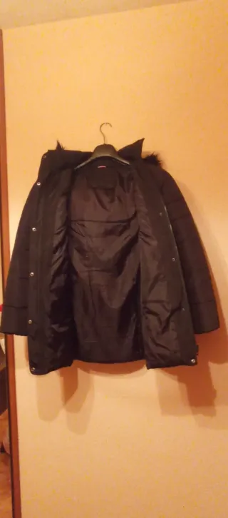 Abrigo acolchado mujer.