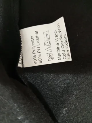 Chaqueta efecto piel