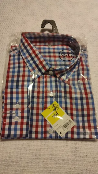 Camisa de cuadros Unit Talla XL