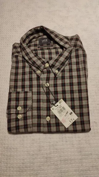 Camisa de cuadros Unit Talla XL
