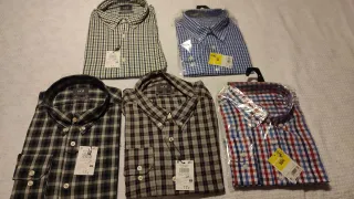 Camisa de cuadros Unit Talla XL
