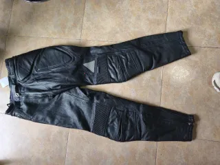 Pantalón moto cuero Premium Hein Gericke Hiprotec