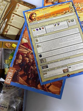 Los Viajes de Marco Polo - Juego de Mesa Devir