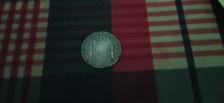Moneda Isabel II 20 Reales Plata 1855