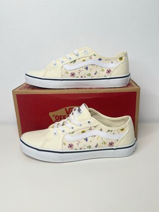 Vans Filmore Decon Floral Crema Talla 40