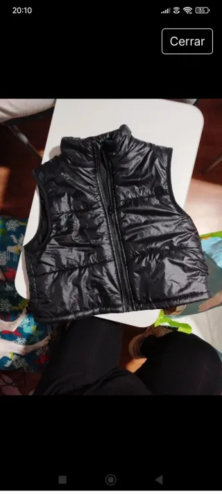 Chaleco acolchado niña