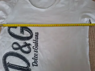 Camiseta de manga larga D&G Dolce & Gabbana con pe