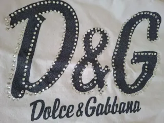 Camiseta de manga larga D&G Dolce & Gabbana con pe