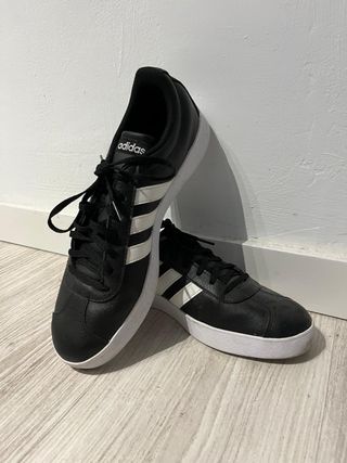 Zapatos Adidas VL Court 2.0 Hombre Negros