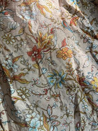 Blusa Natura floral manga larga