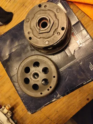 Campana y embrague Yamaha Cygnus 125