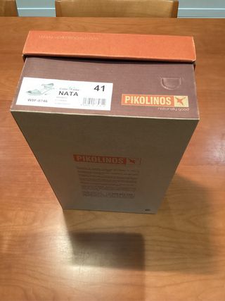 Sandalias Pikolinos Cuña Mujer Marrón/Blanco