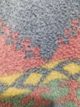 Felpa pile fantasia geometrica