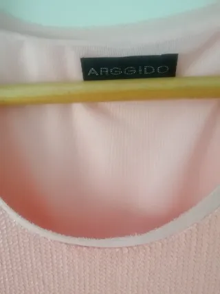 Top lentejuelas rosa